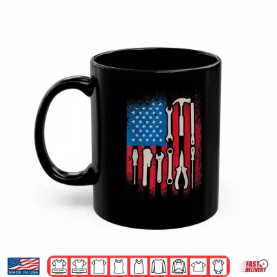 Mug Labor Party Day Design With Patriotic People On Labor Day Shirt