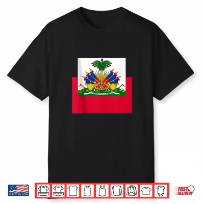 Republic Of Haiti Flag Haitian Labor Day Carnival Shirt