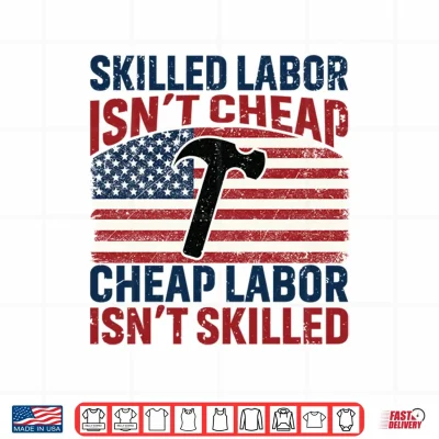 Design Skilled Labour Is Not Cheap Cheap Labor Is Not Skilled Vintage Performance Shirt