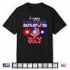 Happy Labor Day American Flag Patriotic Sunflower Shirt