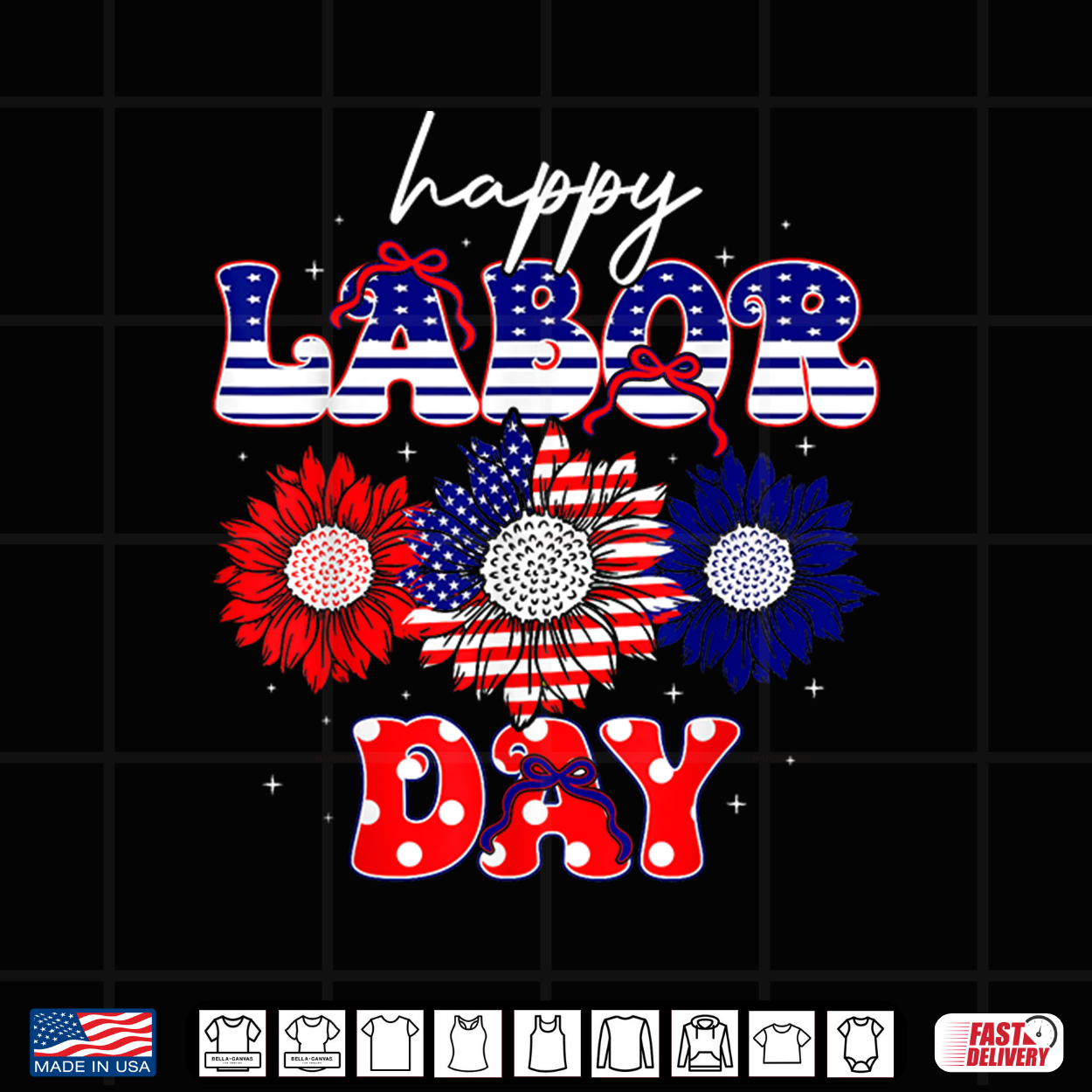 Happy Labor Day American Flag Patriotic Sunflower Shirt Happy Labor Day American Flag Patriotic Sunflower Shirt