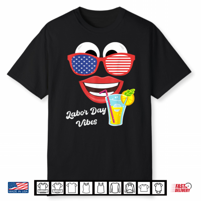 Happy Labor Day Shirts Flag Shirt