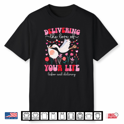 Labor And Delivery Nurse Valentine L And D Nurse Valentines Day Shirt