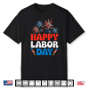 Happy Labor Day Patriotic Union Workers Usa Flag Men Women Shirt