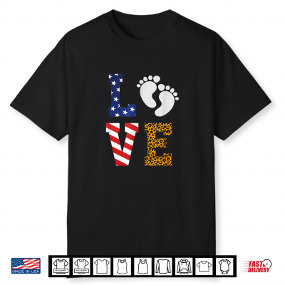 Ob Nurse 4Th Of July Independence Day Usa Shirt For Women Kids Men Shirt