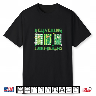 Labor And Delivery St Patricks Day Lucky L And D Nurse Shirt