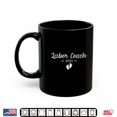 Mug Labor Coach Expecting New Dad Fathers Day Pregnancy Tee Shirt