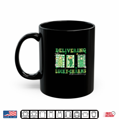 Mug Labor And Delivery St Patricks Day Lucky L And D Nurse Shirt