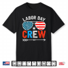 Labor Day Crew Patriotic Sunglasses Stars Stripes Fun Shirt