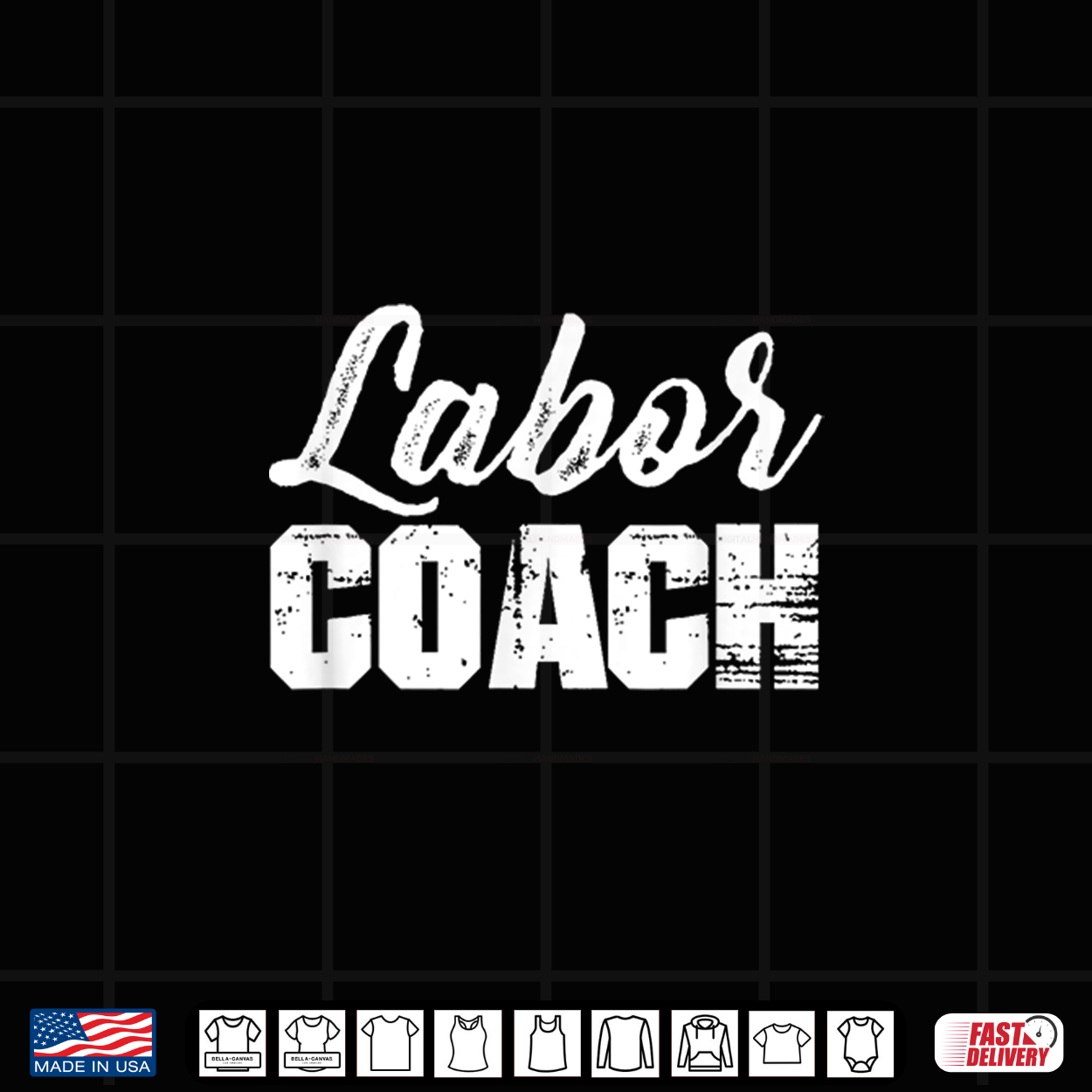 Labor Coach Funny New Dad Daddy To Be Shirt Labor Coach Funny New Dad Daddy To Be Shirt