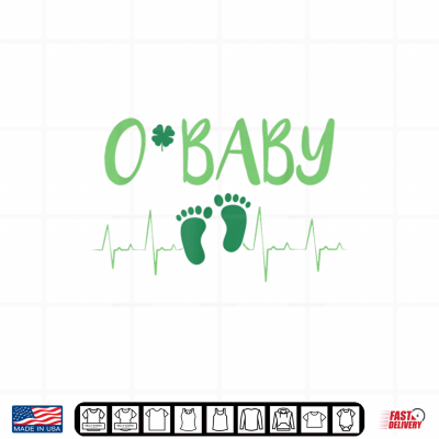 Design Oh Baby L And D Nurse St Patricks Day Labor And Delivery Nurse Shirt