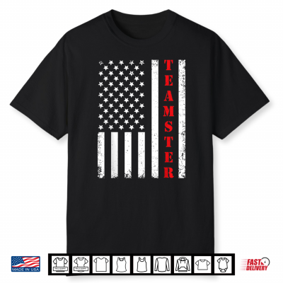 Teamster American Truck Drivers Trucker Trucking Labor Day Shirt