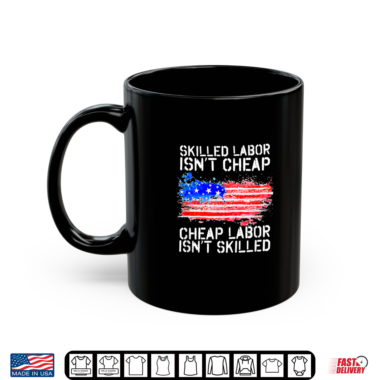 Skilled Labor Is Not Cheap Labor Day American Flag Shirt Skilled Labor Is Not Cheap Labor Day American Flag Shirt