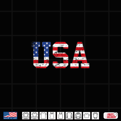 Design U S A Proud United States Of U S U S America Distressed Grunge Shirt
