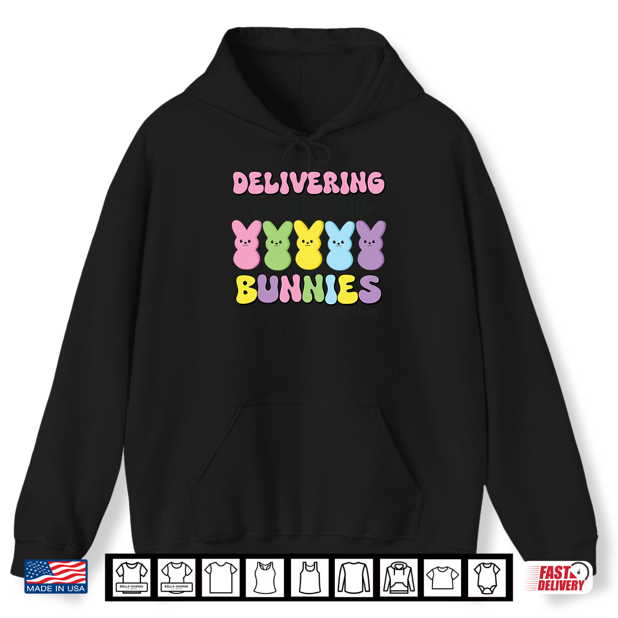 Delivering The Cutest Bunnies Labor And Delivery Nurse Easter Shirt Delivering The Cutest Bunnies Labor And Delivery Nurse Easter Shirt