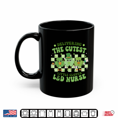 Mug Delivering The Cutest Clover L And D Nurse St Patricks Day Shirt