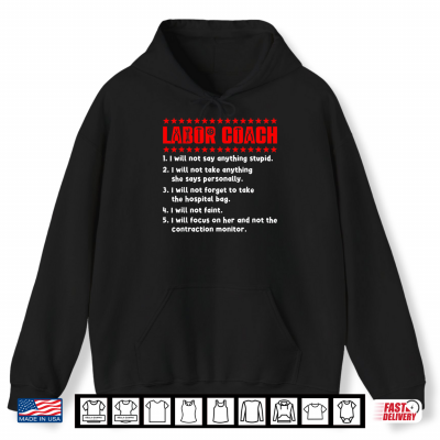 Hoodie Funny Labor Coach Definition Happy Labor Day Union Workers Shirt