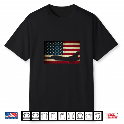 Labor Day Gift F 16 Fighter Jet U S Flag Patriotic Shirt