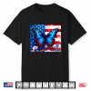 Patriotic Butterfly U S A Flag Red White Blue Butterflies Shirt