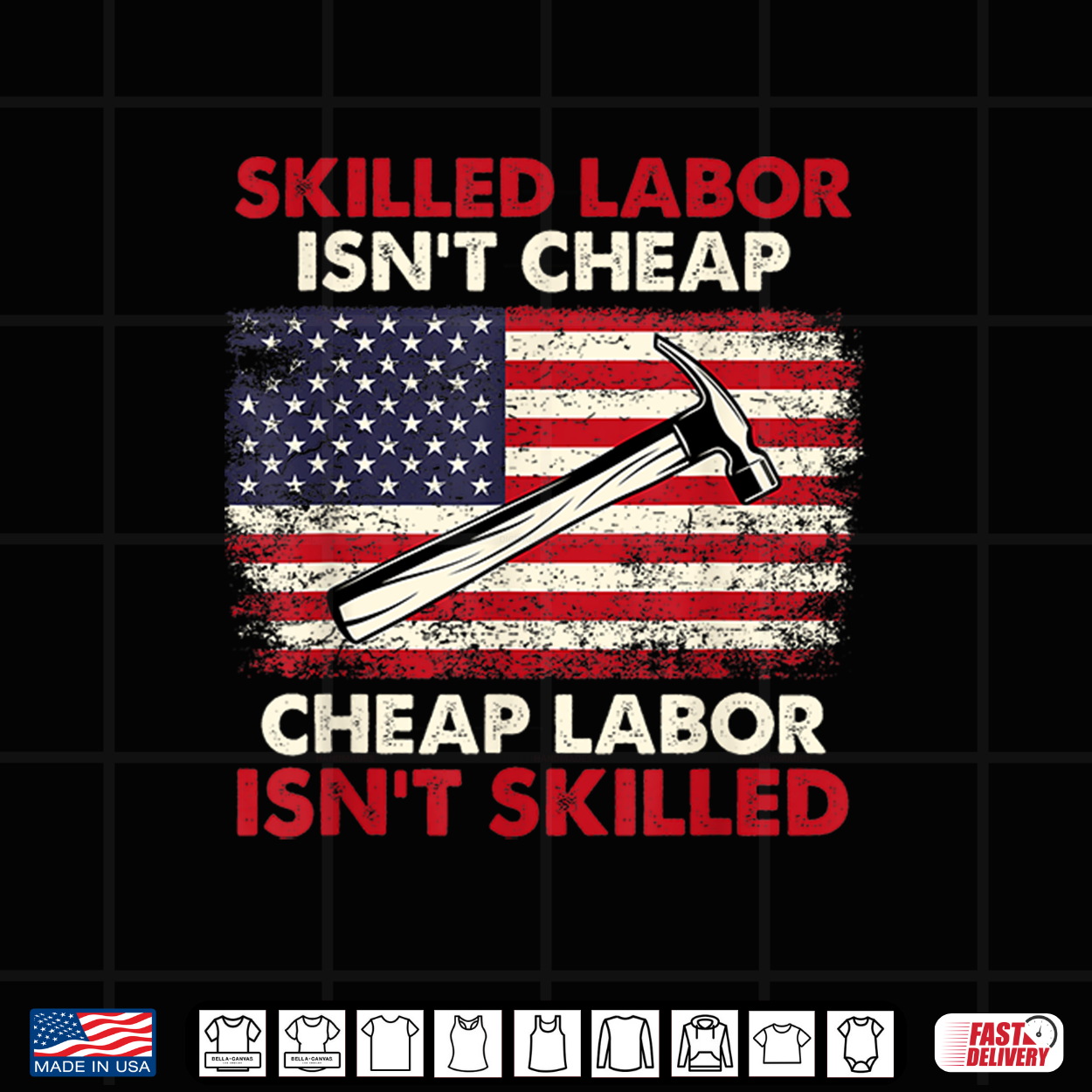 Skilled Labor Is Not Cheap Labor Day Skilled Union Worker Shirt Skilled Labor Is Not Cheap Labor Day Skilled Union Worker Shirt