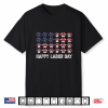 Happy Labor Day Patriotic Dog Lover American Flag Shirt