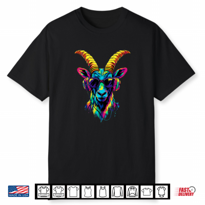 Capricorn Goat Alpine Ibex Capricorn Cute Goats Premium Tri Blend Shirt