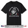Does Not Play Well With Stupid People Monkey Shirt