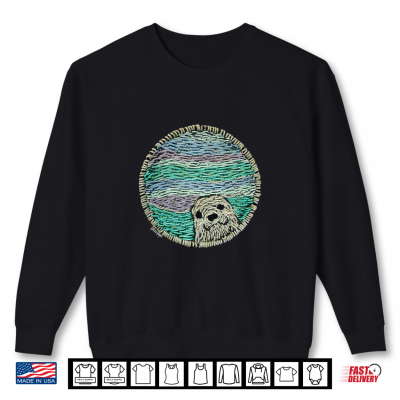 Sweatshirt Harbor Seal Oregon Coast Wildlife Art by Rebecca Hooper Shirt