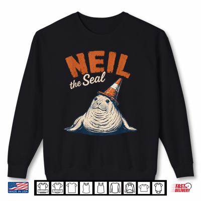 Neil The Seal Tasmania Funny Traffic Cone Shirt 2 Sweatshirt Neil The Seal Tasmania Funny Traffic Cone Shirt
