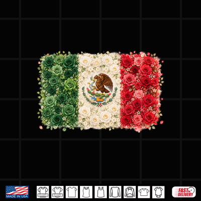 Design Mexico en Rosas Shirt