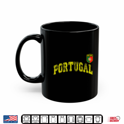 Mug Portugal Flag Vintage Portugal Pride Shirt