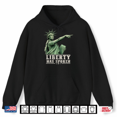 Hoodie Sophie Basketball Point God Liberty Has Spoken Patriotic USA Shirt
