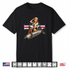 Vintage Style Pinup Patriotic Retro Military Nose Art Design Shirt
