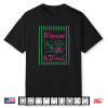 Weenies And Tinis Hotdog Coquette Bow Martini Drinking Party Shirt