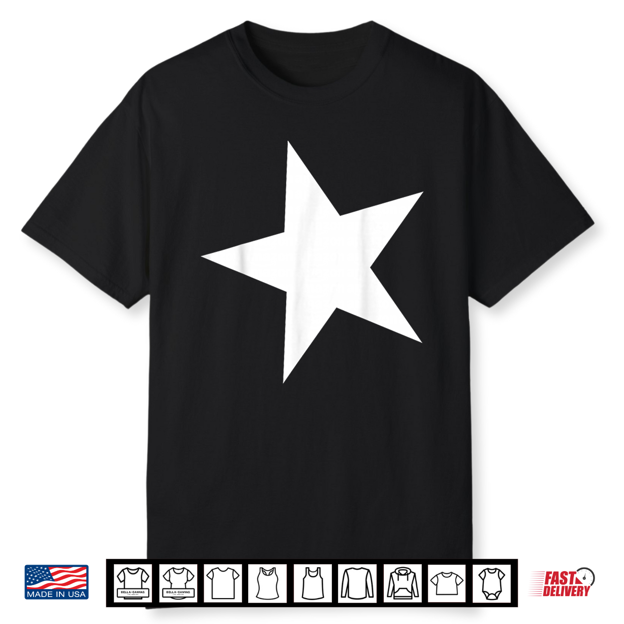 White Star Graphic Shirt White Star Graphic Shirt