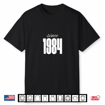 Cool 1984 Birthday Awesome Born Since 1984 Graphic Design Premium Tri Blend Shirt