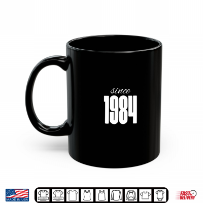 Mug Cool 1984 Birthday Awesome Born Since 1984 Graphic Design Premium Tri Blend Shirt