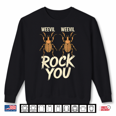Sweatshirt Funny Weevil Art for Men Women Entomologist Weevil Lover Shirt