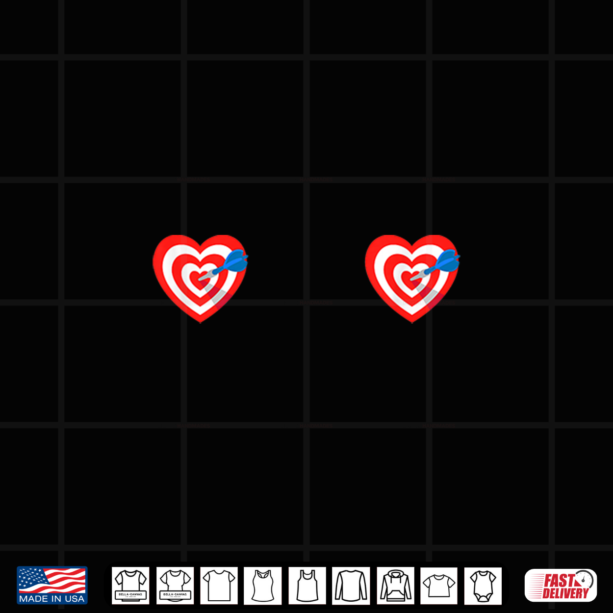 Heart Target Shirt Heart Target Shirt
