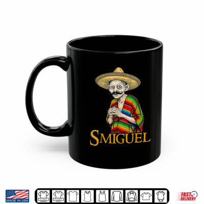 Mug Smiguel Mexican Sombrero Funny Mexican Culture Mashup Shirt