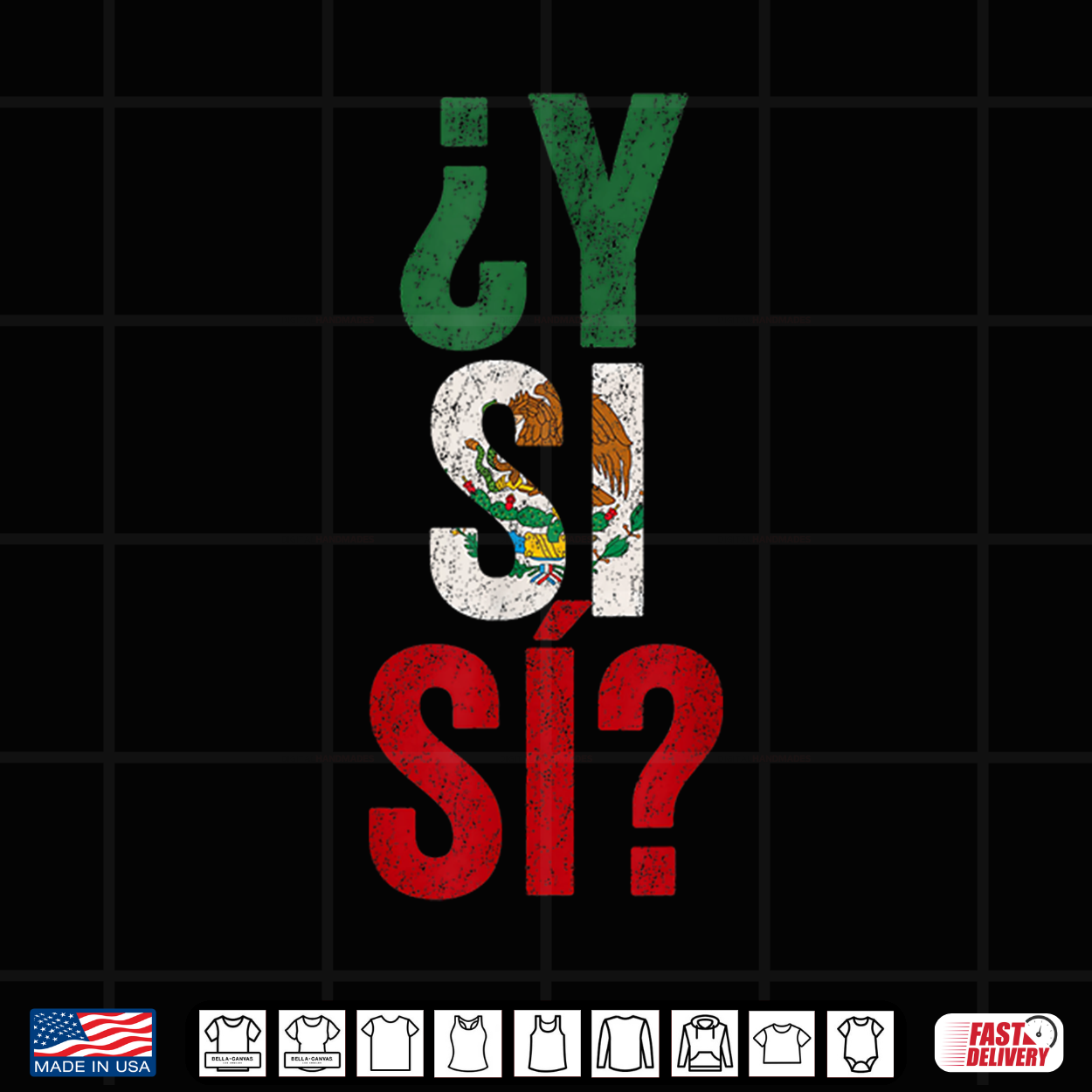 ¿Y Si Sí Spanish Y Si Sí Mexico Optimistic Saying Shirt Shirt ¿Y Si Sí Spanish Y Si Sí Mexico Optimistic Saying Shirt Shirt