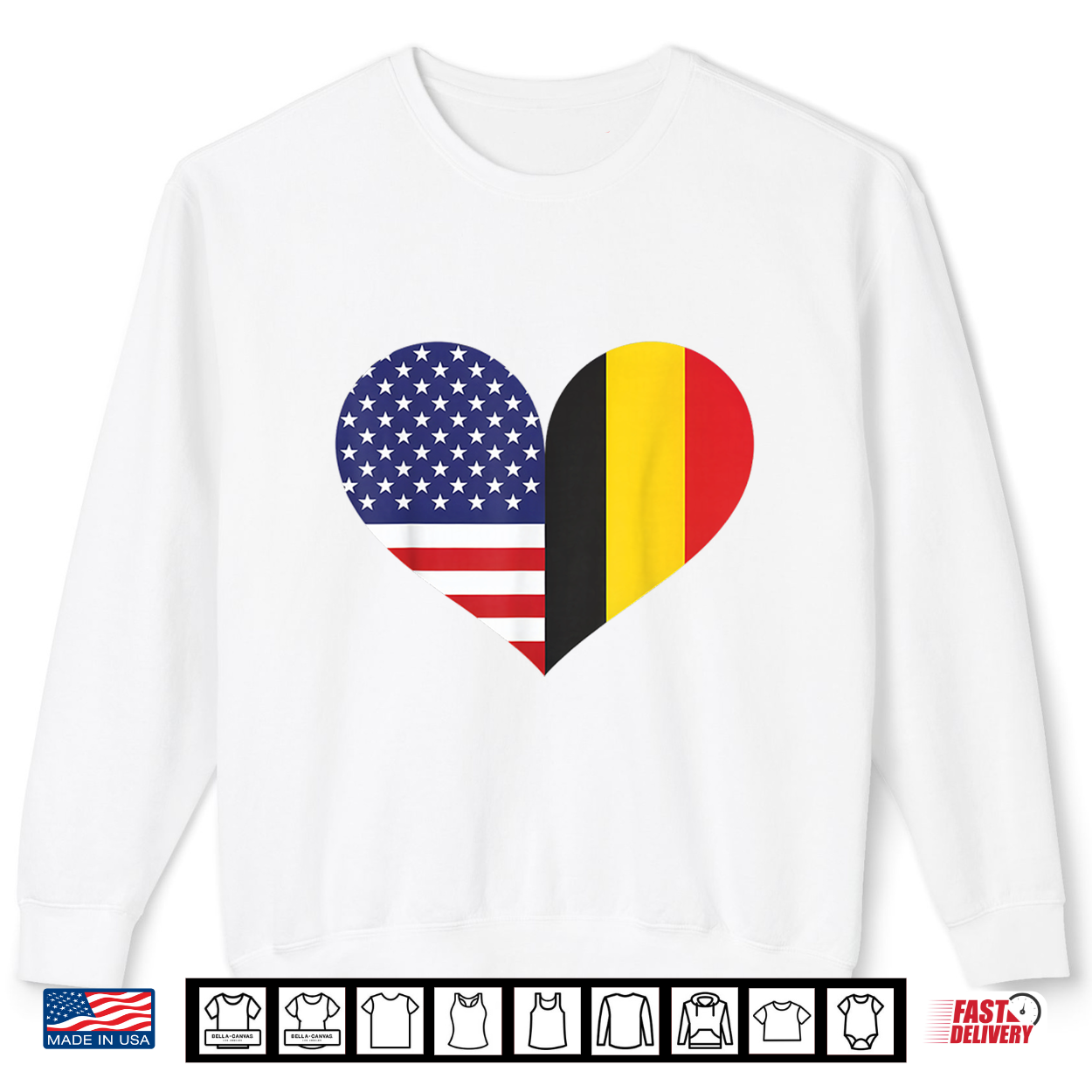American Belgium Flag Heart Belgian Roots Usa Belgium Shirt American Belgium Flag Heart Belgian Roots Usa Belgium Shirt