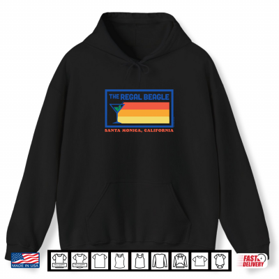 Hoodie Regal Beagle Cocktail Lounge Threes Company Chromatic 80s Performance Shirt
