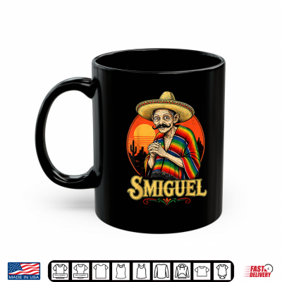 Mug Smiguel Mexican Sombrero Vintage Mexican Culture Mashup Shirt
