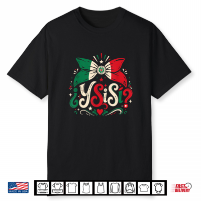 ¿Y Si Sí Mexico Flag Bow Mexican Latino Headband Fan Pride Shirt