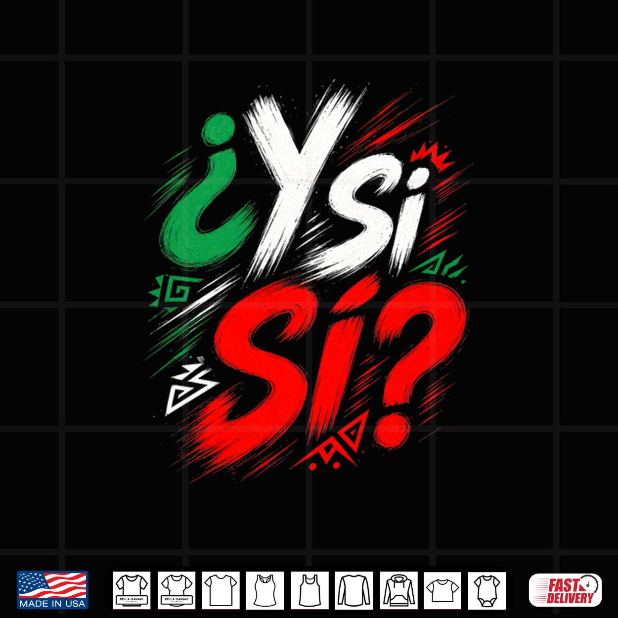 ¿Y Si Sí Mexico Y Si Sí Mexican Quote Funny Premium Tri Blend Shirt ¿Y Si Sí Mexico Y Si Sí Mexican Quote Funny Premium Tri Blend Shirt