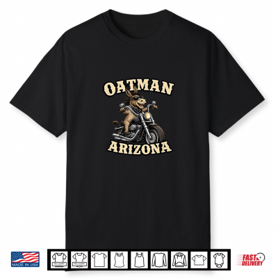 Oatman Arizona Biker Burro Shirt