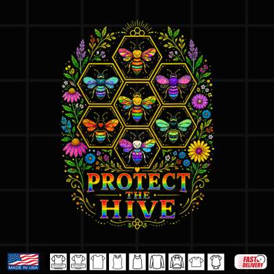 Design Protect The Hive LGBTQ Pride Save The Bees Activist Shirt