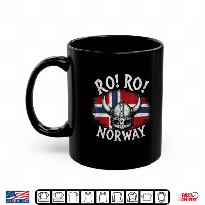 Mug Ro Ro Norway Viking Helmet Norwegian Flag Nordic Pride Shirt