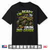 I’M Ready To Crush 2Nd Grade Camo Monster Truck Boys Kids Shirt